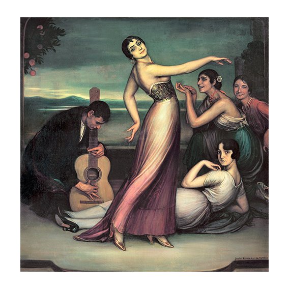 Cuadro -Alegrias-, Julio Romero de Torres