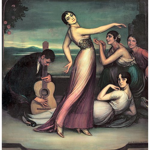 Cuadro -Alegrias-, Julio Romero de Torres