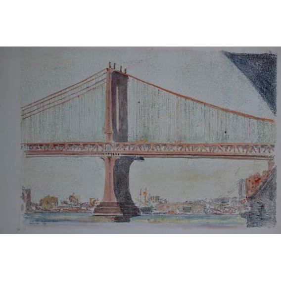 Cuadro Moderno -Manhattan Bridge, 1999, Butera, Anthony
