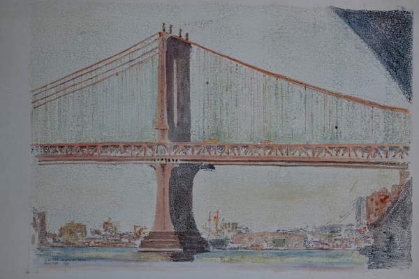 Cuadro Moderno -Manhattan Bridge, 1999, Butera, Anthony
