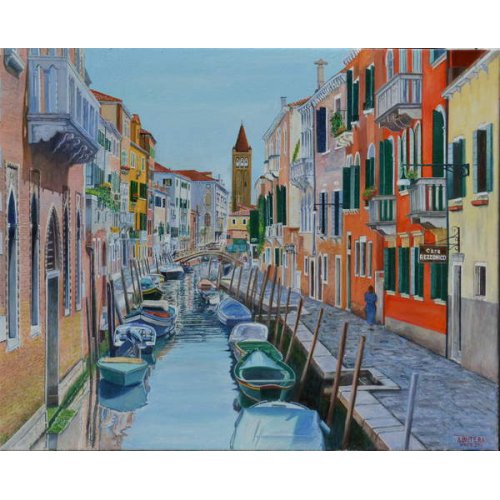 Cuadro Moderno -Canal, Venice, 2016, Butera, Anthony