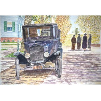 Cuadro Moderno -Vintage Car, Richmondtown, 2013, Butera, Anthony