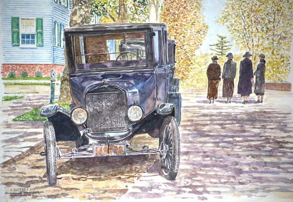 Cuadro Moderno -Vintage Car, Richmondtown, 2013, Butera, Anthony