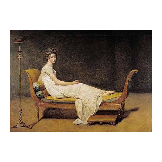 cuadros de retrato - Cuadro -Mme. Recamier-