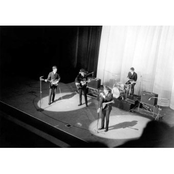Comprar cuadro de The Beatles, 17 de enero de 1964 en el Olympia de París