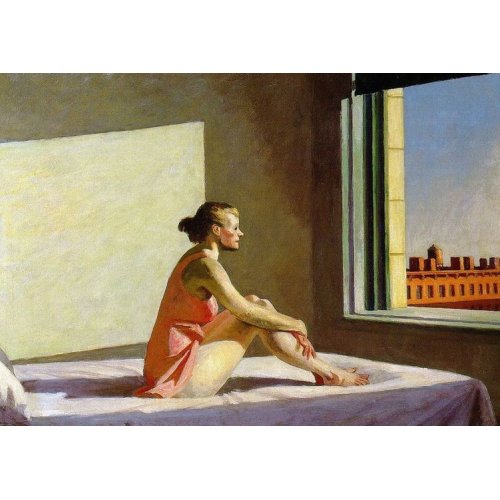 Cuadro Moderno - Sol De La Mañana, 1952-, Edward Hopper