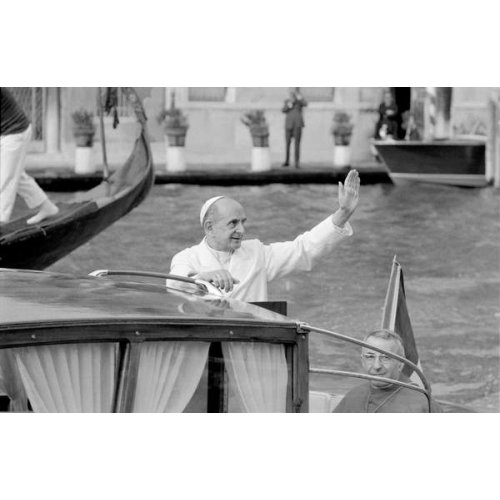 Comprar cuadro, El Papa Paolo (Pablo) VI en Venecia - 1972