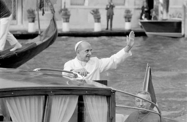 Comprar cuadro, El Papa Paolo (Pablo) VI en Venecia - 1972