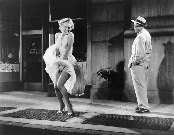 Comprar cuadro, Marilyn Monroe, La picazón de siete años dirigida por Billy Wilder, 1955