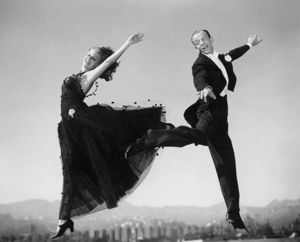 Rita Hayworth y Fred Astaire