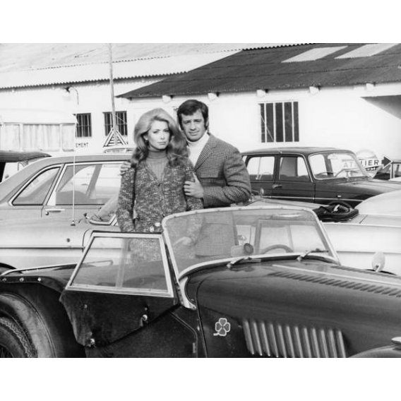 Catherine Deneuve y Jean-Paul Belmondo