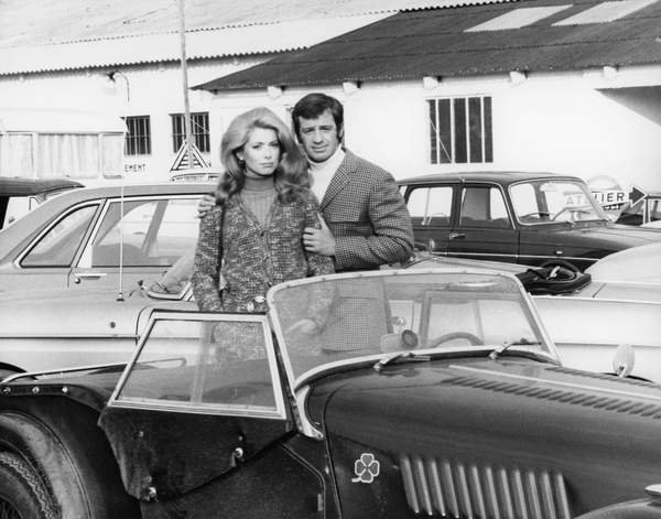Catherine Deneuve y Jean-Paul Belmondo