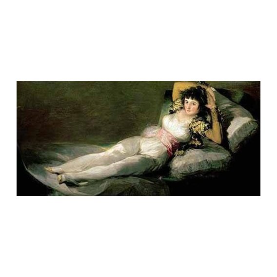 cuadros de retrato - Cuadro -La maja vestida-