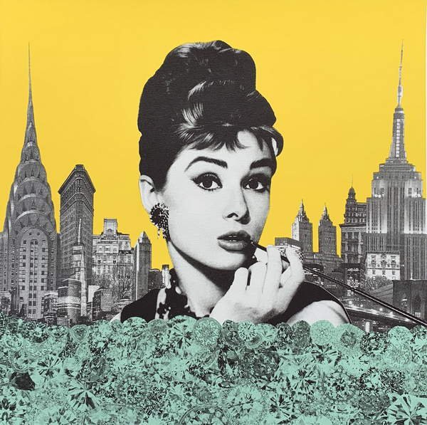 Audrey Hepburn Antes del Desayuno II, 2021
