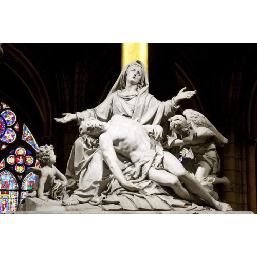 La Virgen de la Piedad del escultor Nicolas Coustou