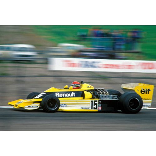 Jean-Pierre Jabouille conduciendo un Renault RS01, 1977