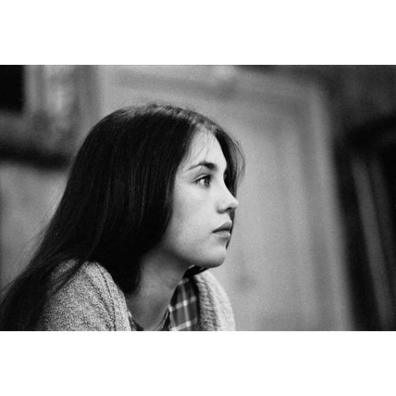 Retrato de la actriz Isabelle Adjani