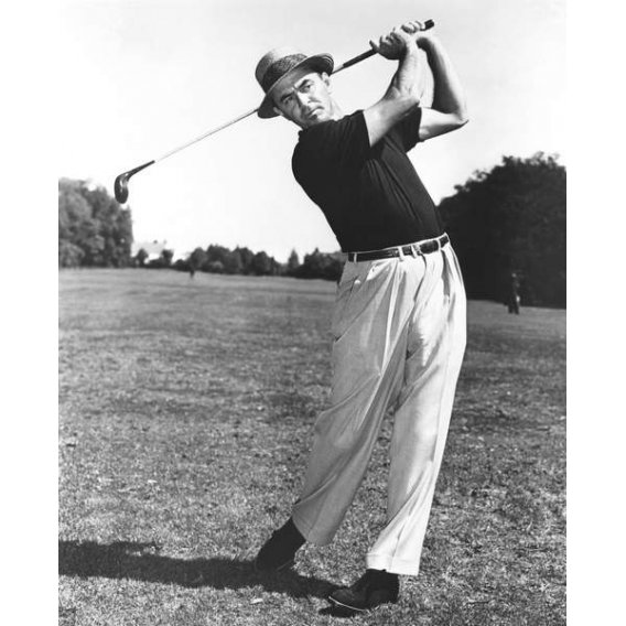 Golfista Sam Snead, Estados Unidos, c.1950