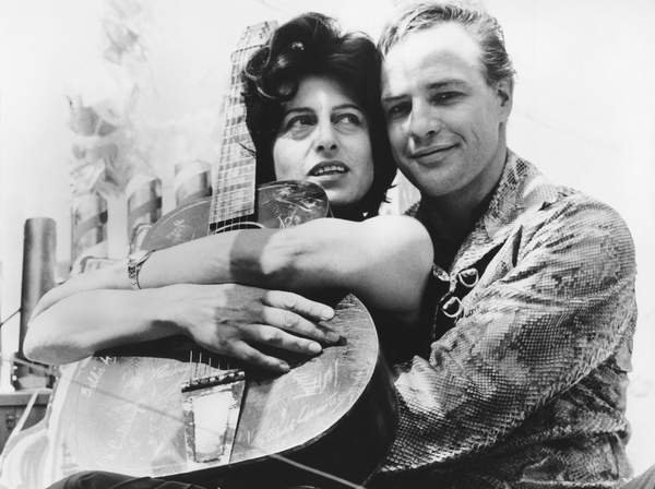 Anna Magnani y Marlon Brando