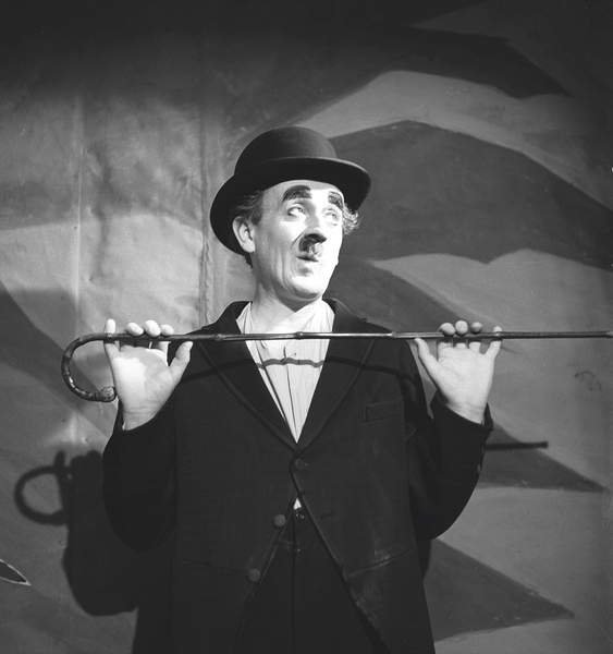 Doble de Charlie Chaplin, Suecia, 1946