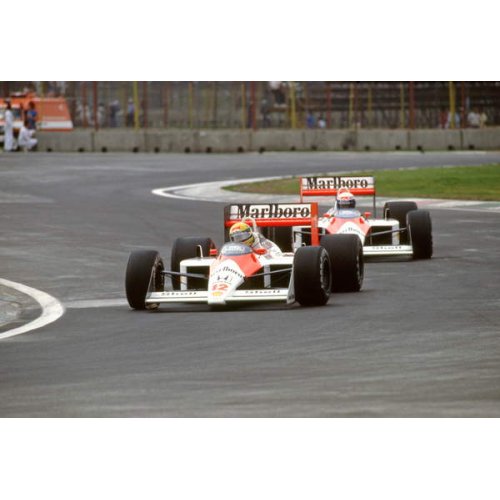 Alain Prost y Ayrton Senna, 1988