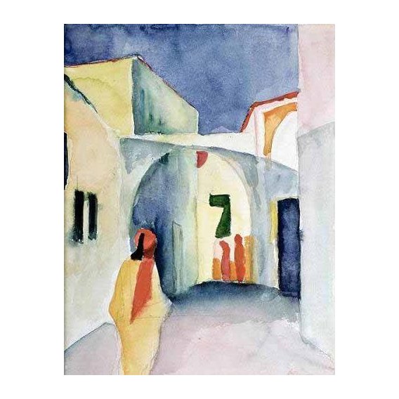 cuadros de retrato - Cuadro -A Glance Down an Alley-
