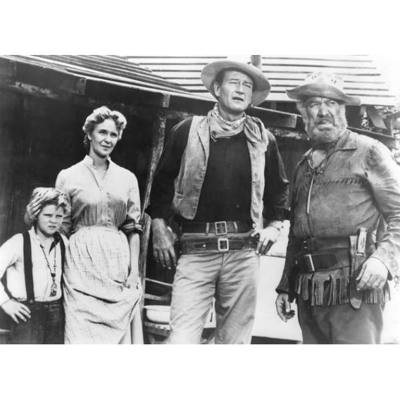 Lee Aaker, Geraldine Page, John Wayne y War Bond