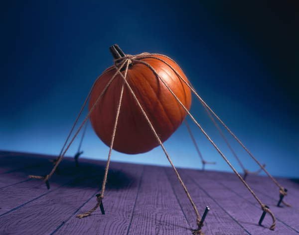 Cuadro -Tethered Pumpkin, 1996, Norman Hollands
