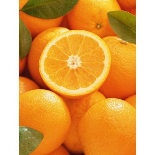 Cuadro -Oranges and cut orange, 1996, Norman Hollands