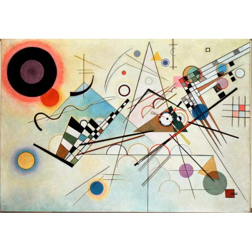 Cuadro -Abstracto Composition VIII. 1923, Kandinsky, Wassily