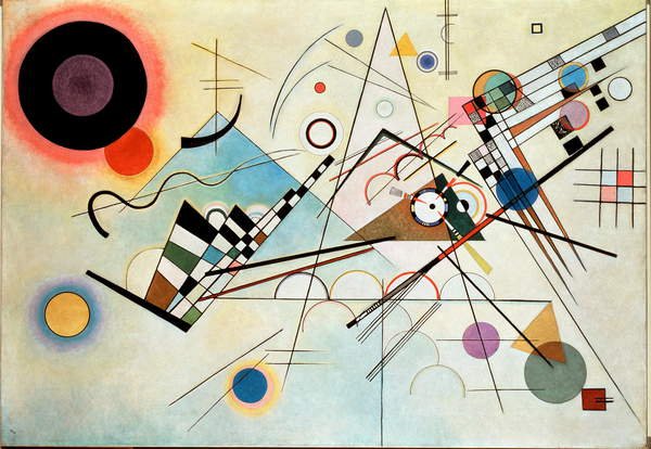 Cuadro -Abstracto Composition VIII. 1923, Kandinsky, Wassily