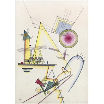Cuadro -Abstracto Delicate Soul, 1925, Kandinsky, Wassily