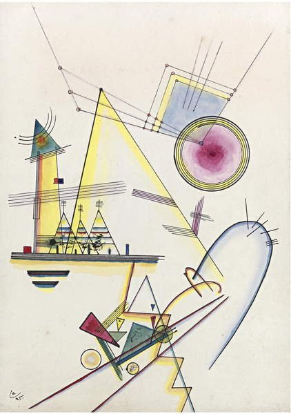 Cuadro -Abstracto Delicate Soul, 1925, Kandinsky, Wassily