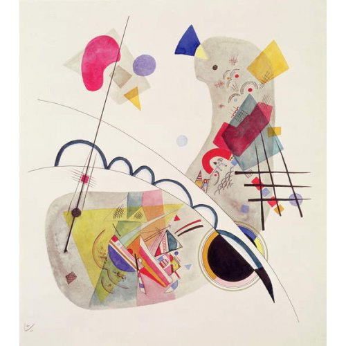Cuadro -Abstracto Grave Forme, 1922, Kandinsky, Wassily