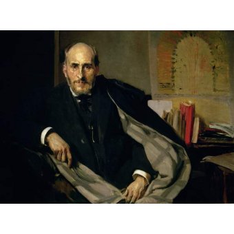 Cuadro - Retrato de Santiago Ramón y Cajal,  Joaquin Sorolla