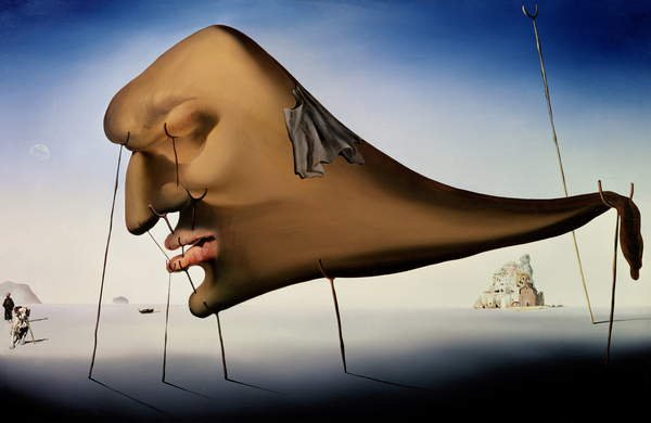 Dormir, c.1937, de Salvador Dalí