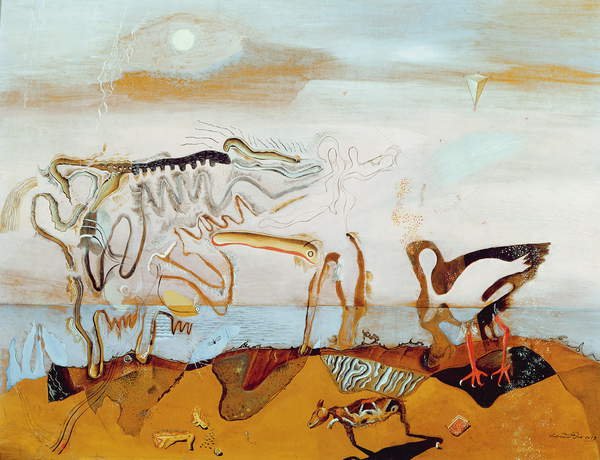 La vaca espectral, 1928, Salvador Dalí