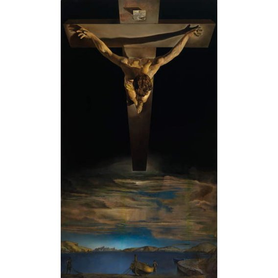 Cristo de San Juan de la Cruz, 1951, Salvador Dali