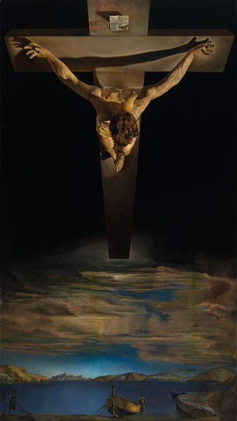 Cristo de San Juan de la Cruz, 1951, Salvador Dali