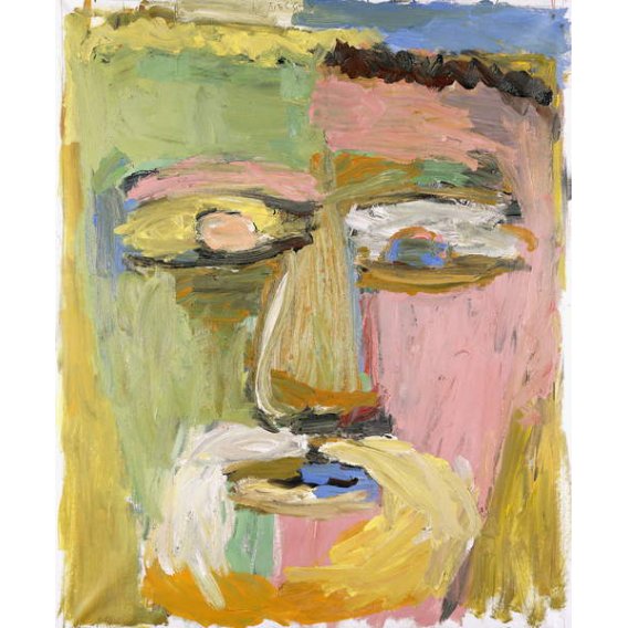 La cabeza de Abgar, 1984, Georg Baselitz