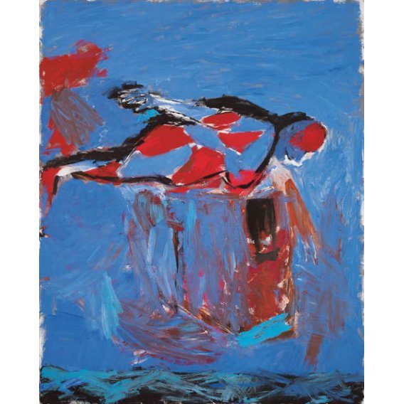 Imagen de playa 10 - Noche en Túnez II, 1981, Georg Baselitz