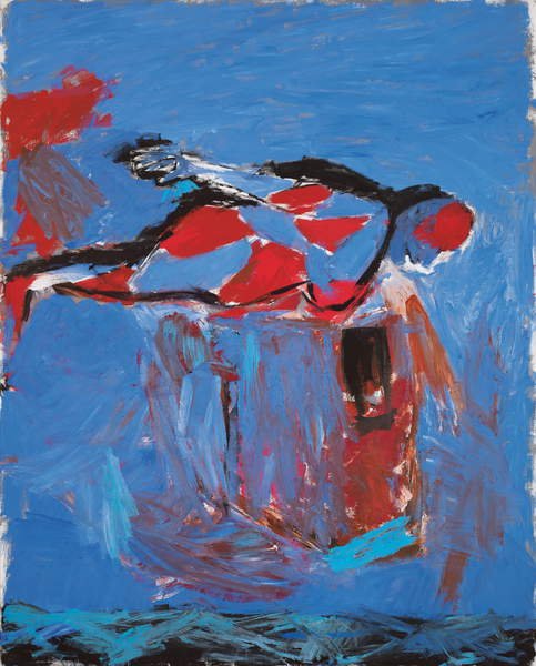 Imagen de playa 10 - Noche en Túnez II, 1981, Georg Baselitz