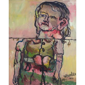 Héroe compartido, 1966, Georg Baselitz