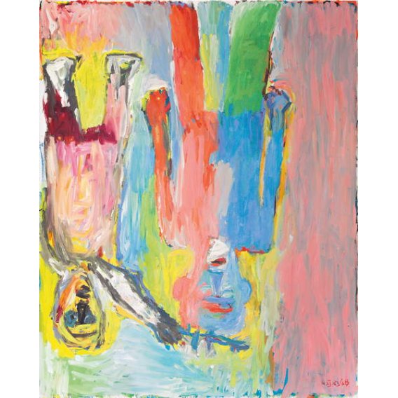 La coronación de espinas, 1983, Georg Baselitz