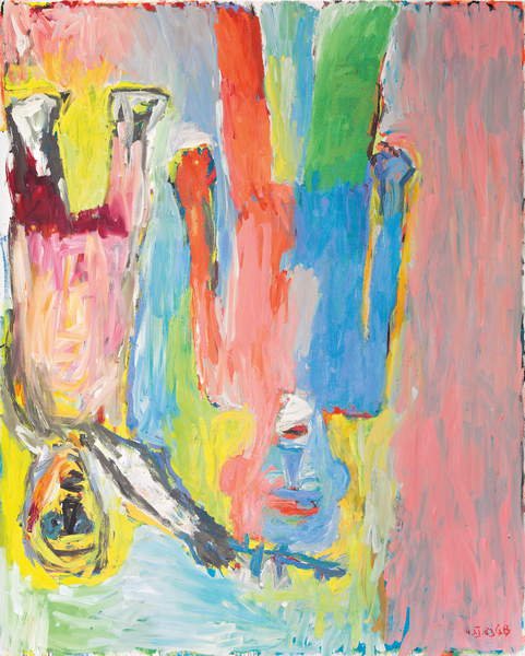 La coronación de espinas, 1983, Georg Baselitz