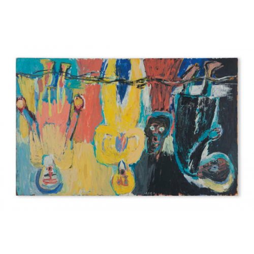El coro del puente, 1983, Georg Baselitz