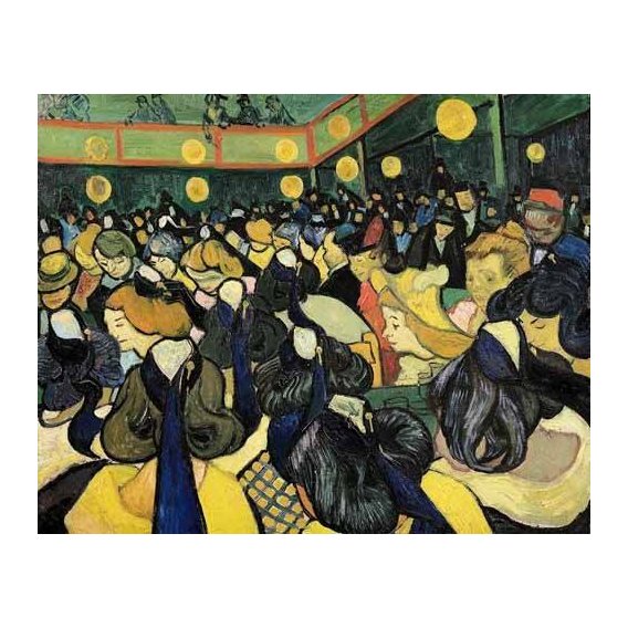 cuadros de retrato - Cuadro -La sala de baile en Arles-