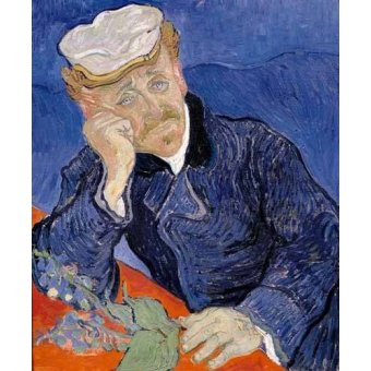 cuadros de retrato - Cuadro -Doctor Paul Gachet-