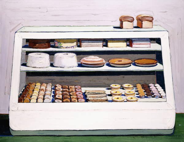 Mostrador de panadería, 1962, Wayne Thiebaud