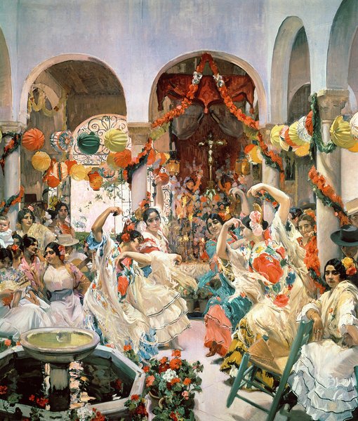 Comprar Cuadro - Sevilla - El Baile, Sorolla, Joaquín